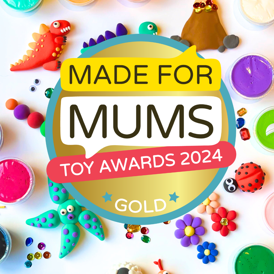 Made for mums gold toy award. Award winning kids craft kit.