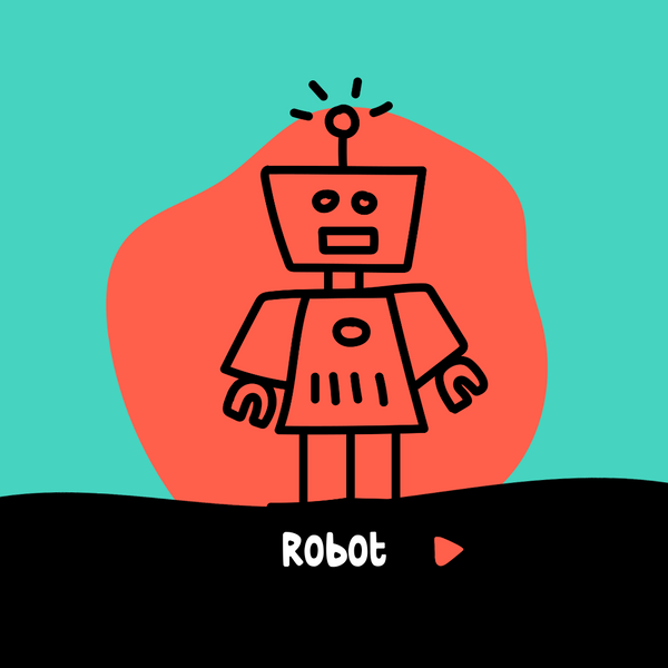 Robot activity mat