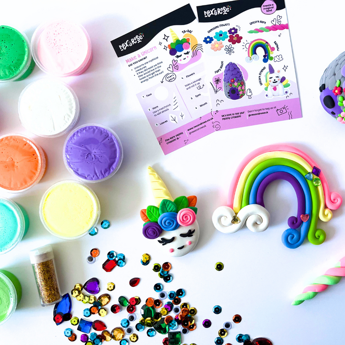 Unicorn Air Dry Clay Craft Kit