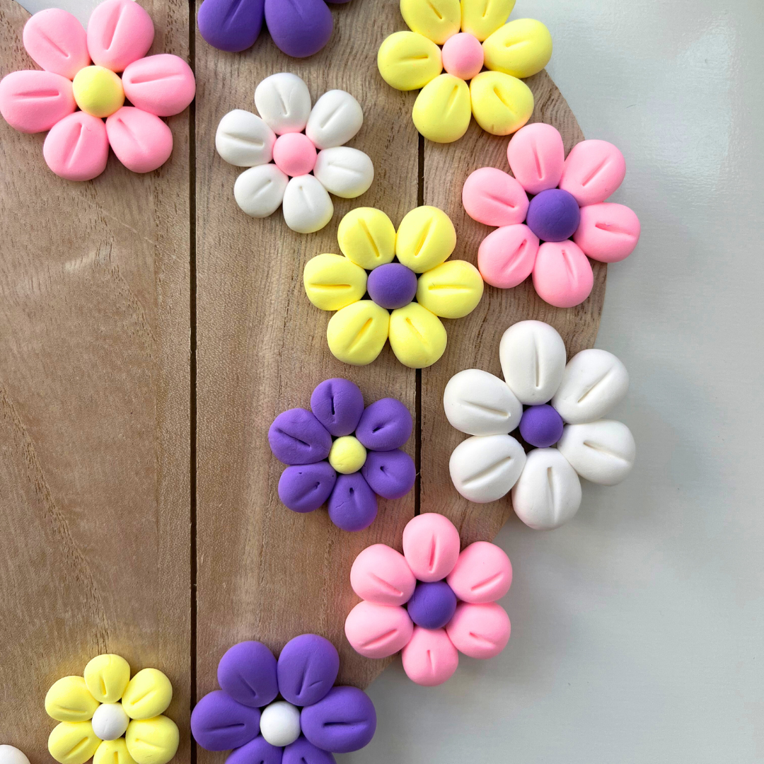 Handmade, Clay Flower Heart