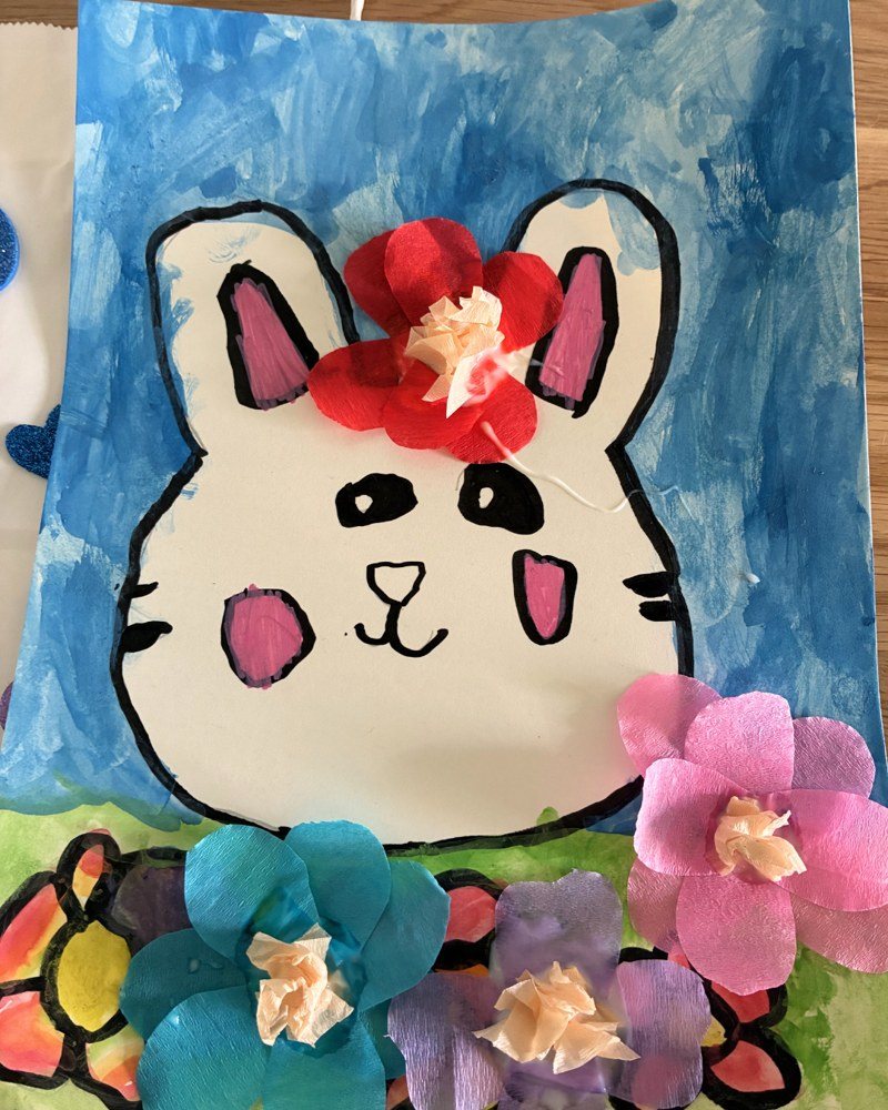 Painted bunny