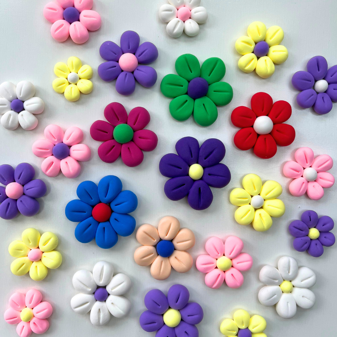 Air Dry Clay Flowers