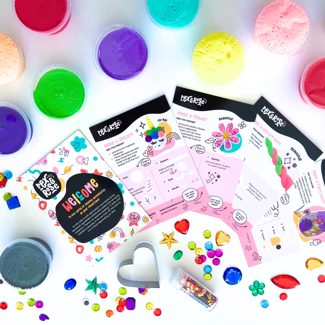 Unicorn Air Dry clay Activity kit