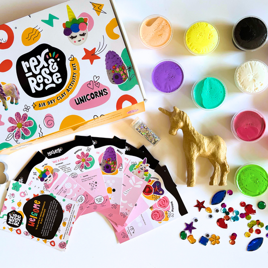 Unicorn Air Dry Clay Activity Kit