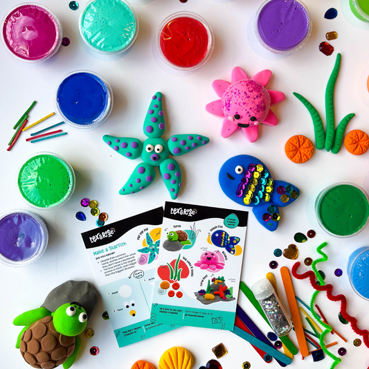 Sealife Air Dry Clay Activity Kit