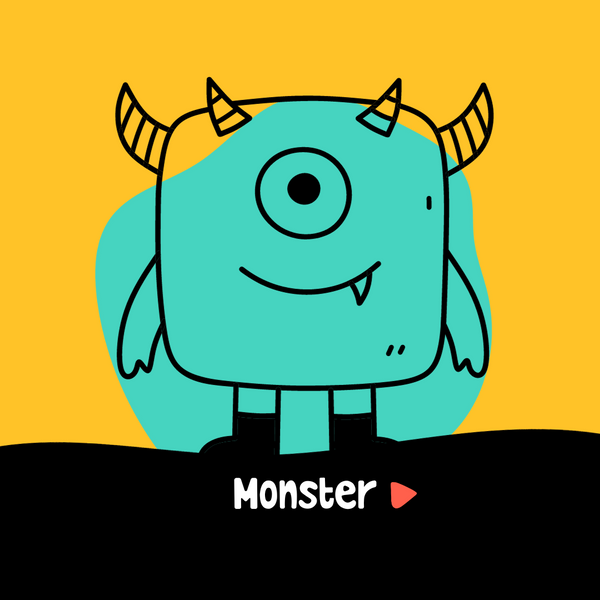 Monster activity mat