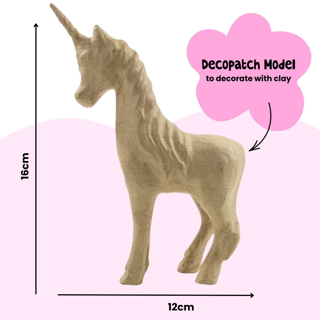 Unicorn Air Dry Clay Modelling Kit