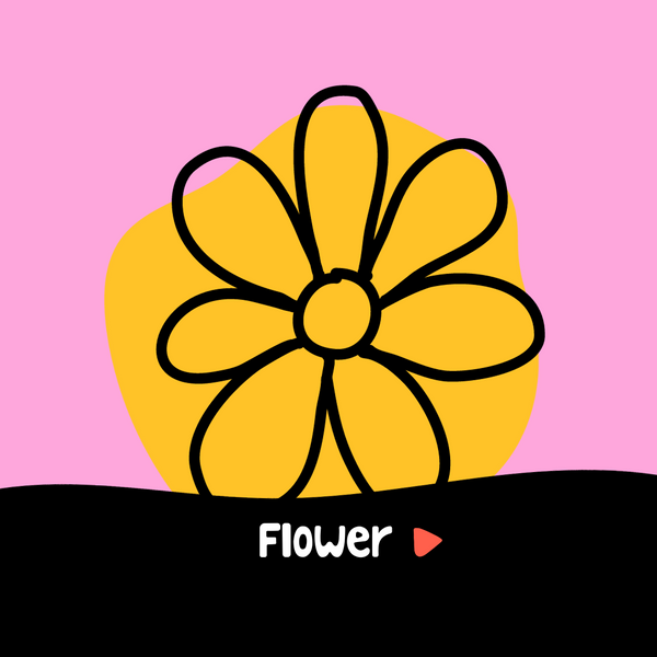 Flower activity mat